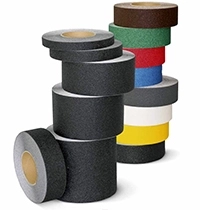 Rollenware antirutschbelaege zur sicherung von glatten oberflaechen zum arbeitsschutz