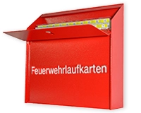 feuerwehrlaufkartendepot geoeffnet mit register