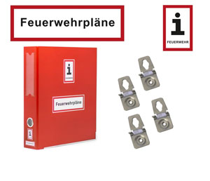 zubehoer fuer wandschraenke fuer feuerwehrplaene hinweisschilder und halter fuer die wandmontage von wandschraenken fuer wandschraenke fuer feuerwehrplaene