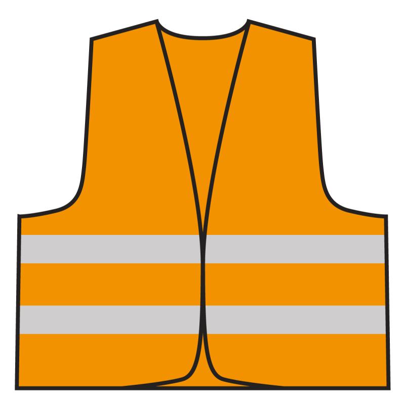 Warnweste - Orange