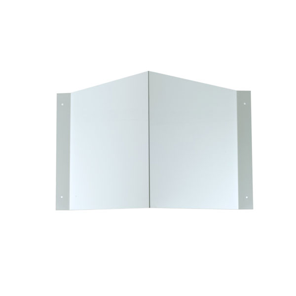 Schilderträger Winkel blanko 10x10 cm