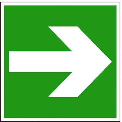 Richtungspfeil gerade