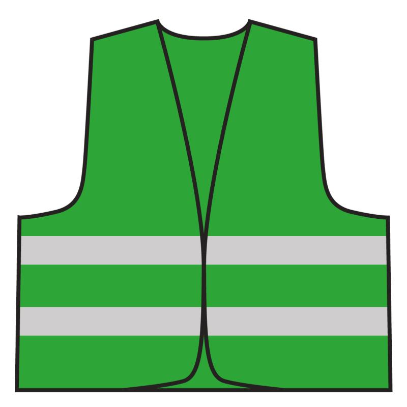 Warnweste - Grün