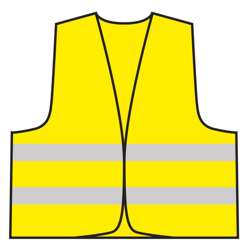 Warnweste - Gelb