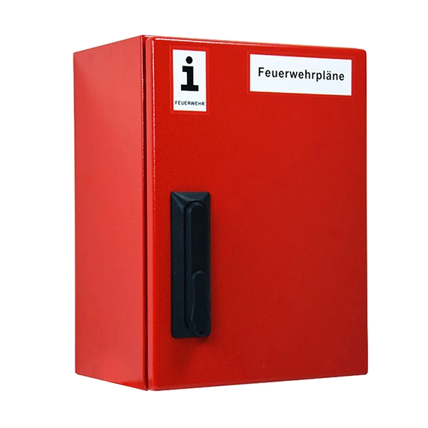 Wandschränke für Feuerwehrpläne