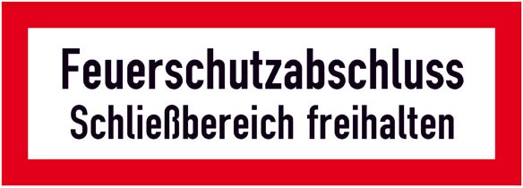 Feuerschutzabschluss