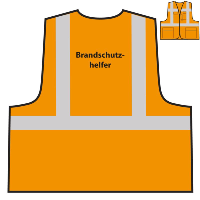 Multifunktionsweste - Brandschutzhelfer | orange