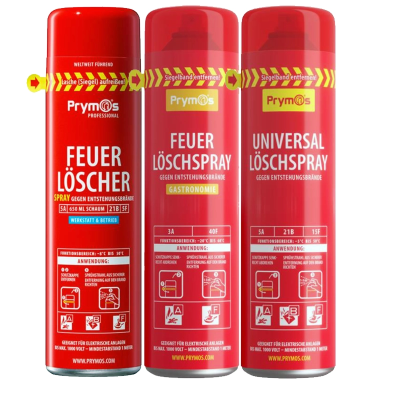 Feuerlöscher-Spray