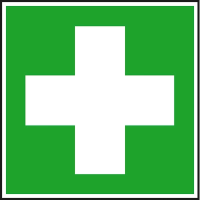Erste Hilfe Schilder