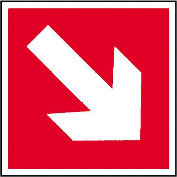 Richtungspfeil schräg