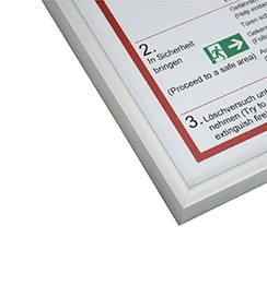 SafetyFrame P - silbermatt